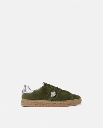 greca sneakers aus wildleder mit verzierung 1 1 330x413 - Greca Sneakers aus Wildleder mit Verzierung