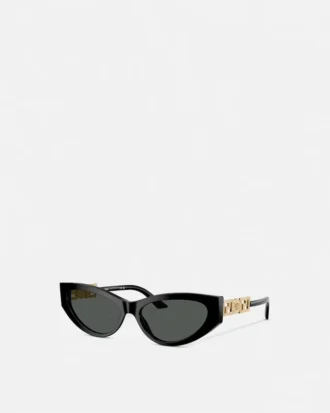 Greca Strass Cat-Eye Sonnenbrille